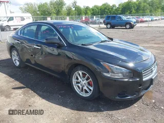 2014 Nissan Maxima SV with VIN 1N4AA5AP3EC487667, listed as a IAAI auction lot 42356793 with 164,601 mi miles and . Bid and sale history available at DreamBid. Image 1.