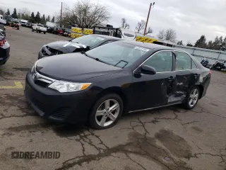 2012 Toyota Camry L with VIN 4T1BF1FK0CU034258, listed as a Copart auction lot 43572785 with 200,166 mi miles and Salvage Title. Bid and sale history available at carsss.com. Image 1.
