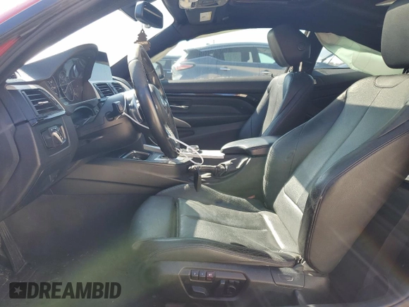 2015 BMW 4 Series 435i with VIN WBA3R1C53FK193111, listed as a Copart auction lot 43290685 with 114,213 mi miles and Salvage Title. Bid and sale history available at DreamBid. Image 7.