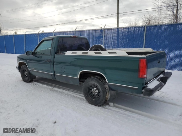 1997 Chevrolet C/K 1500 Work with VIN 1GCEC14W2VZ181574, listed as a Copart auction lot 43713375 with 221650 miles and Salvage Title. Bid and sale history available at carsss.com. Image 2.