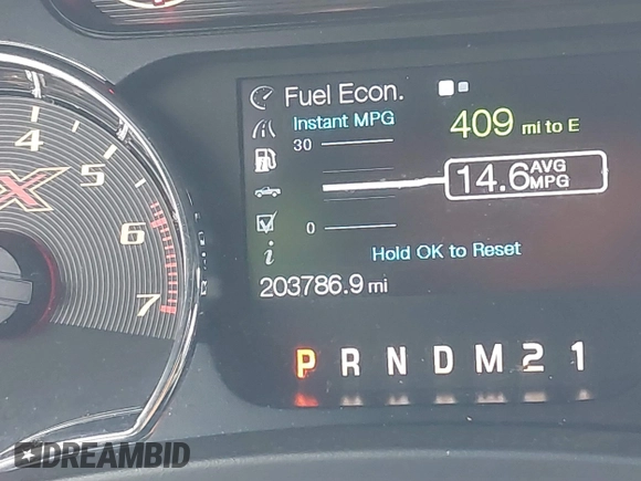 2014 Ford F-150 XL with VIN 1FTFW1ET5EKE47369, listed as a IAAI auction lot 42411570 with 203,786 mi miles and . Bid and sale history available at DreamBid. Image 15.