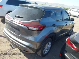 2021 Nissan Kicks S with VIN 3N1CP5BV3ML504830, listed as a IAAI auction lot 42243091 with 86,345 mi miles and . Bid and sale history available at DreamBid. Image 4.
