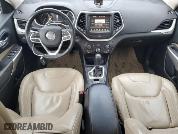 2017 Jeep Cherokee Limited with VIN 1C4PJLDSXHW587034, listed as a Copart auction lot 87054634 with 118,551 mi miles and Clean Title. Bid and sale history available at DreamBid. Image 8.