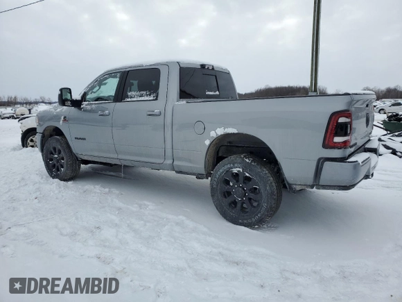 2023 Ram 2500 Laramie with VIN 3C6UR5FLXPG637545, listed as a Copart auction lot 88538345 with 236 mi miles and Clean Title. Bid and sale history available at carsss.com. Image 2.