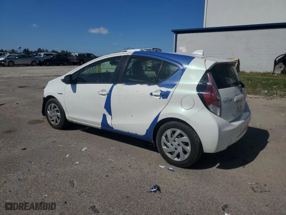 2015 Toyota Prius c One with VIN JTDKDTB32F1105129, listed as a Copart auction lot 48936135 with 103,768 mi miles and Salvage Title. Bid and sale history available at carsss.com. Image 2.