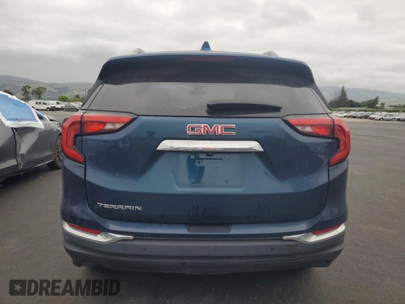 2020 GMC Terrain SLT with VIN 3GKALPEV5LL144891, listed as a Copart auction lot 54172585 with 99,722 mi miles and Salvage title. Bid and sale history available at DreamBid. Image 6.
