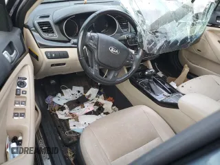 2015 Kia Cadenza Premium with VIN KNALN4D71F5193796, listed as a Copart auction lot 78737754 with 0 mi miles and Salvage Title. Bid and sale history available at carsss.com. Image 8.