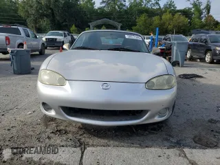 2003 Mazda MX-5 Miata Cloth z VIN JM1NB353630305964, wystawiony jako Copart lot #58517505 z przebiegiem 129 675 mil mil oraz Szkoda całkowita • Salvage title. Historia ofert i sprzedaży dostępna na DreamBid. Obrazek 5.
