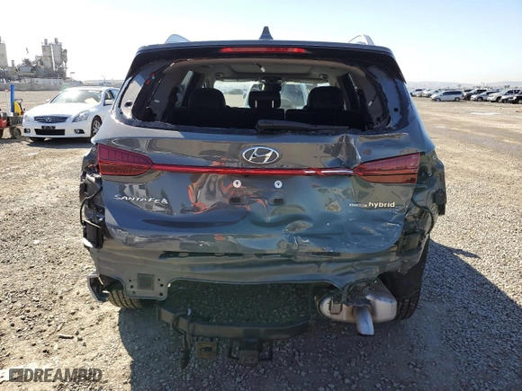 2023 Hyundai Santa Fe Hybrid Limited with VIN 5NMS5DA12PH002416, listed as a Copart auction lot 48431185 with 49,045 mi miles and Salvage Title. Bid and sale history available at carsss.com. Image 6.