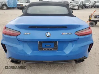 2020 BMW Z4 sDriveM40i with VIN WBAHF9C05LWW40270, listed as a Copart auction lot 82405734 with 0 mi miles and Non Repairable. Bid and sale history available at carsss.com. Image 10.