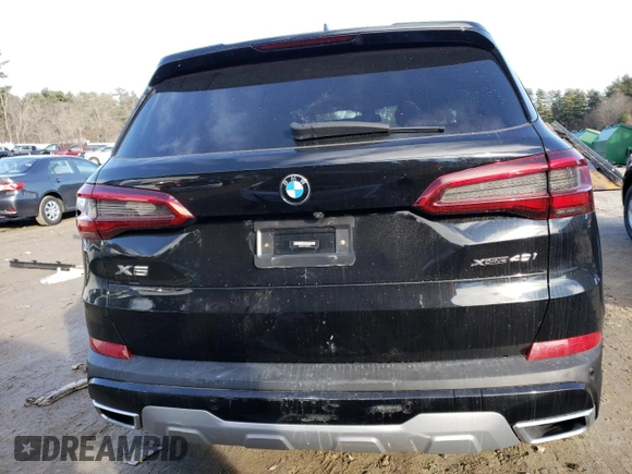 2020 BMW X5 xDrive40i with VIN 5UXCR6C07L9B86316, listed as a Copart auction lot 36784833 with 0 mi miles. Bid and sale history available at carsss.com. Image 6.