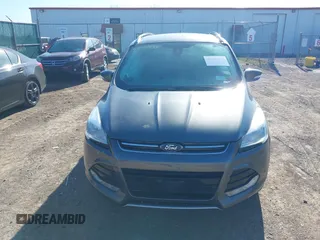 2015 Ford Escape Titanium with VIN 1FMCU9J9XFUB46843, listed as a IAAI auction lot 41800938 with 91,034 mi miles. Bid and sale history available at carsss.com. Image 12.