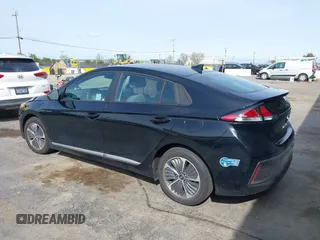 2021 Hyundai Ioniq SE with VIN KMHC65LD3MU249765, listed as a IAAI auction lot 41986977 with 63,363 mi miles and . Bid and sale history available at DreamBid. Image 3.