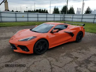 2021 Chevrolet Corvette 2LT with VIN 1G1YB2D44M5113070, listed as a Copart auction lot 63817055 with 11,246 mi miles and Clean title. Bid and sale history available at DreamBid. Image 1.