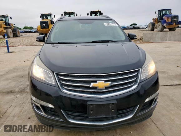 2015 Chevrolet Traverse LT with VIN 1GNKRGKD9FJ303893, listed as a Copart auction lot 59651775 with 162,961 mi miles and Salvage title. Bid and sale history available at DreamBid. Image 5.