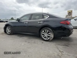 2017 Infiniti M37 with VIN JN1BY1AR0HM770663, listed as a Copart auction lot 54260265 with 126,965 mi miles and Salvage Title. Bid and sale history available at carsss.com. Image 2.