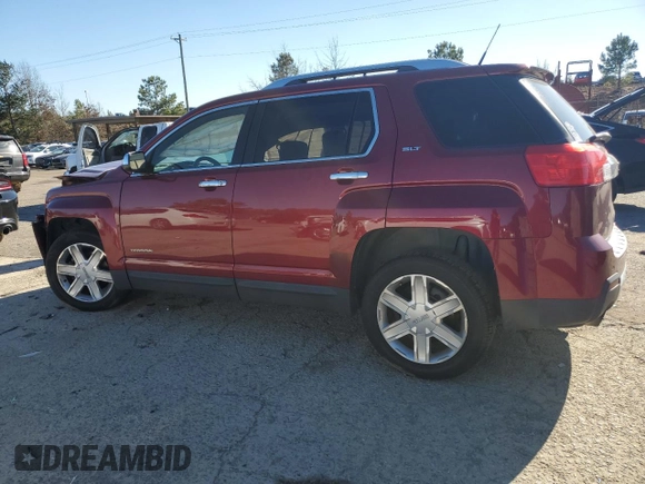 2010 GMC Terrain SLT-2 with VIN 2CTFLHEY2A6330458, listed as a Copart auction lot 88113095 with Not Provided miles and Salvage Title. Bid and sale history available at carsss.com. Image 2.