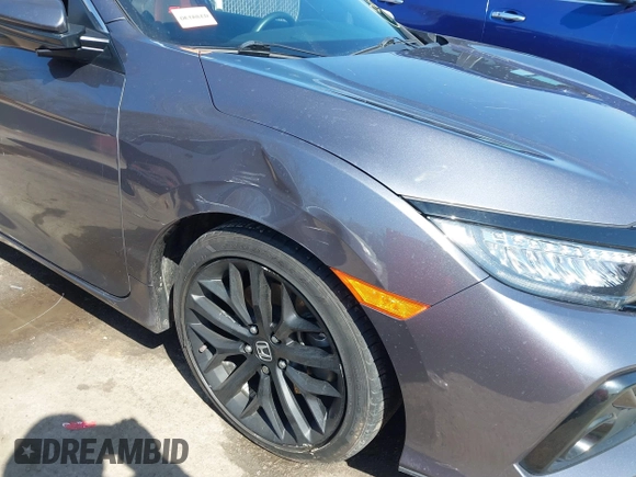 2020 Honda Civic Si Coupe with VIN 2HGFC3A56LH753336, listed as a IAAI auction lot 41748457 with 55,079 mi miles. Bid and sale history available at carsss.com. Image 6.