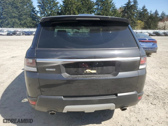 2014 Land Rover Range Rover Sport V8 Dynamic with VIN SALWR2EF7EA329751, listed as a Copart auction lot 52766325 with 28,262 mi miles and Salvage Title. Bid and sale history available at carsss.com. Image 6.