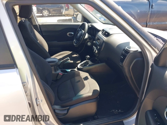 2015 Kia Soul with VIN KNDJN2A20F7794421, listed as a IAAI auction lot 41974119 with 135,758 mi miles. Bid and sale history available at carsss.com. Image 5.