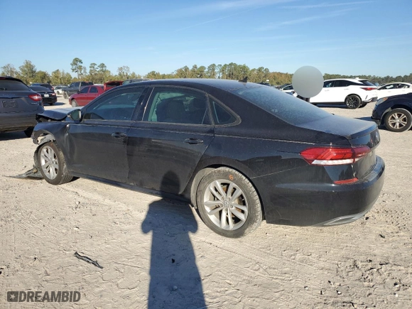 2020 Volkswagen Passat 2.0T S with VIN 1VWAA7A3XLC012725, listed as a Copart auction lot 82142864 with 109,510 mi miles and Salvage Title. Bid and sale history available at carsss.com. Image 2.
