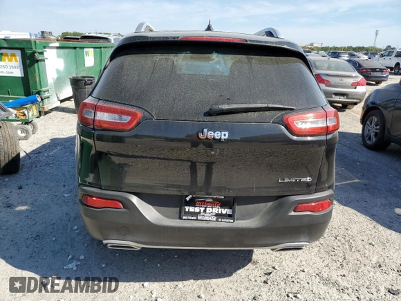 2015 Jeep Cherokee Limited with VIN 1C4PJLDS4FW678460, listed as a Copart auction lot 50733465 with 70,015 mi miles and Salvage Title. Bid and sale history available at DreamBid. Image 6.