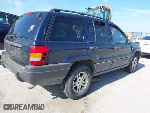 2004 Jeep Grand Cherokee Laredo with VIN 1J4GW48S54C415274, listed as a IAAI auction lot 42575334 with 172,932 mi miles and . Bid and sale history available at DreamBid. Image 4.