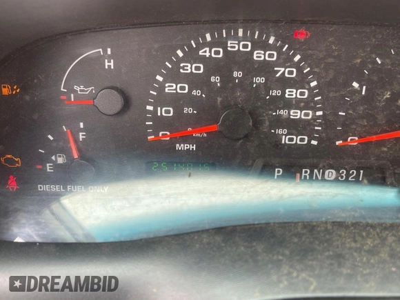 2003 Ford Super Duty F-250 XL with VIN 1FTNW20P43ED04324, listed as a Copart auction lot 54047495 with 251,401 mi miles and Clean Title. Bid and sale history available at carsss.com. Image 8.
