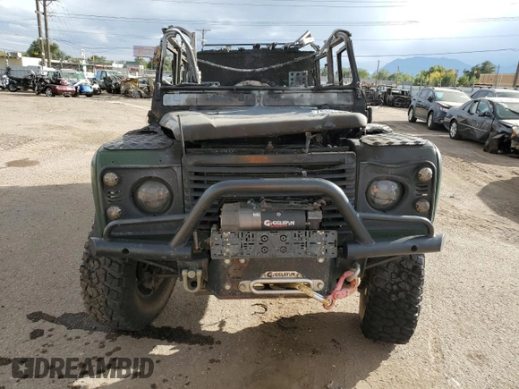 1999 Land Rover Defender with VIN SALLDKH88XA166680, listed as a Copart auction lot 50638085 with Not provided miles and Non repairable. Bid and sale history available at DreamBid. Image 5.
