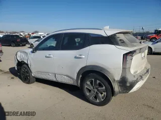 2025 Nissan Kicks SV with VIN 3N8AP6CB7SL309121, listed as a Copart auction lot 43085185 with 8,976 mi miles and Salvage Title. Bid and sale history available at carsss.com. Image 2.
