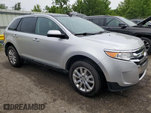 2014 Ford Edge SEL z VIN 2FMDK4JC2EBA89812, wystawiony jako Copart lot #60299295 z przebiegiem 96 912 mil mil oraz Czysty tytuł • Clean title. Historia ofert i sprzedaży dostępna na DreamBid. Obrazek 4.