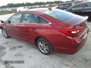 2016 Hyundai Sonata SE with VIN 5NPE24AF2GH261329, listed as a IAAI auction lot 41782532 with 119,451 mi miles and . Bid and sale history available at carsss.com. Image 3.