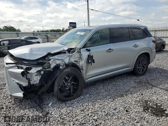 2024 Lexus TX 350 with VIN 5TDAAAB63RS017152, listed as a Copart auction lot 57092415 with 19,635 mi miles and Salvage title. Bid and sale history available at DreamBid. Image 1.