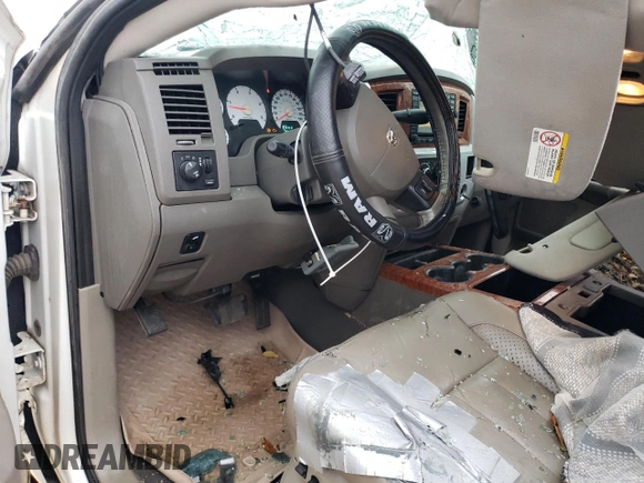 2007 Dodge 2500 SLT с VIN 3D7KS29A57G849630, выставлен на аукционе Copart как лот 50806475 с пробегом 284 971 миль миль и Списание • Salvage title. История ставок и продаж доступна на DreamBid. Изображение 8.