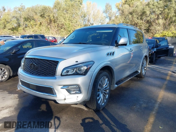 2015 Infiniti QX80 z VIN JN8AZ2NE5F9085047, wystawiony jako IAAI lot #40582956 z przebiegiem 123 438 mil mil oraz . Historia ofert i sprzedaży dostępna na DreamBid. Obrazek 16.