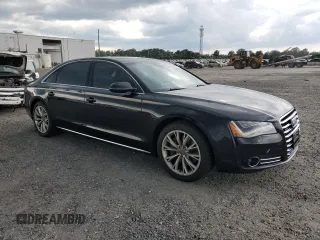 2013 Audi A8 3.0L z VIN WAURGAFD3DN029985, wystawiony jako Copart lot #60536355 z przebiegiem 198 176 mil mil oraz Czysty tytuł • Clean title. Historia ofert i sprzedaży dostępna na DreamBid. Obrazek 4.