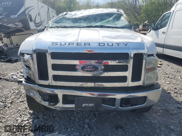 2008 Ford F-350 XL with VIN 1FTWW31R58ED87991, listed as a Copart auction lot 51704105 with 210,981 mi miles and Salvage Title. Bid and sale history available at DreamBid. Image 5.