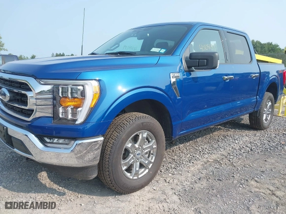 2023 Ford F-150 XL with VIN 1FTEW1EP0PKF68652, listed as a IAAI auction lot 40108139 with 5,858 mi miles. Bid and sale history available at carsss.com. Image 17.