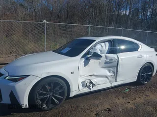 2022 Lexus IS 350 F Sport with VIN JTHGZ1B21N5050374, listed as a IAAI auction lot 41241870 with 25,122 mi miles and . Bid and sale history available at DreamBid. Image 6.