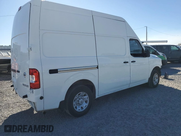 2021 Nissan NV Cargo SV z VIN 1N6BF0LY3MN808793, wystawiony jako Copart lot #42656435 z przebiegiem 140 026 mil mil oraz Szkody całkowita. Historia ofert i sprzedaży dostępna na DreamBid. Obrazek 3.
