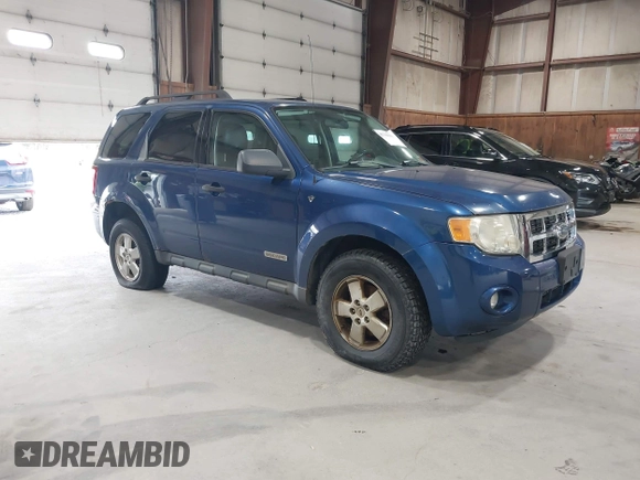 2008 Ford Escape XLT with VIN 1FMCU931X8KC98563, listed as a IAAI auction lot 42739038 with 243,200 mi miles and . Bid and sale history available at DreamBid. Image 1.