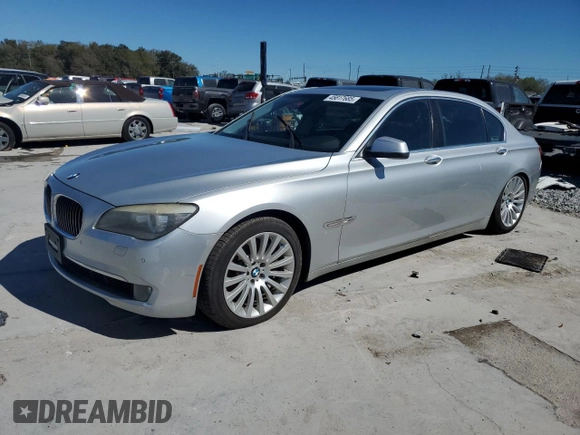 2011 BMW 7 Series 750Li xDrive with VIN WBAKC8C59BC431912, listed as a Copart auction lot 45817685 with 84,465 mi miles and Clean Title. Bid and sale history available at carsss.com. Image 1.