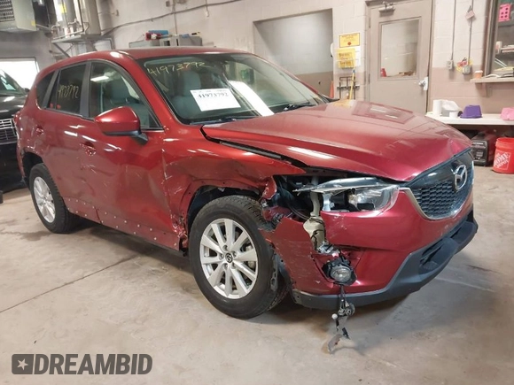 2013 Mazda CX-5 Touring with VIN JM3KE4CEXD0120913, listed as a IAAI auction lot 41973792 with 129,202 mi miles. Bid and sale history available at carsss.com. Image 1.