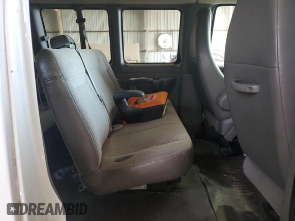 2010 Chevrolet Express Passenger LT with VIN 1GA2G1DGXA1112195, listed as a Copart auction lot 68340394 with Not provided miles and Salvage title. Bid and sale history available at DreamBid. Image 11.