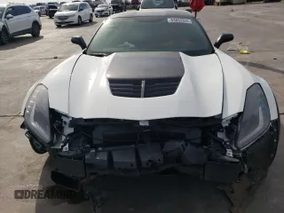 2016 Chevrolet Corvette Z06 2LZ with VIN 1G1YS2D67G5612192, listed as a Copart auction lot 83853334 with 33,808 mi miles and Salvage title. Bid and sale history available at DreamBid. Image 5.