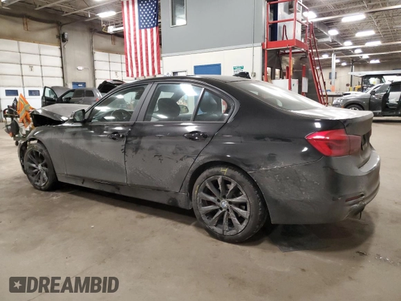 2016 BMW 3 Series 320i xDrive with VIN WBA8A3C54GK690565, listed as a Copart auction lot 42547045 with 94,436 mi miles and Salvage Title. Bid and sale history available at DreamBid. Image 2.
