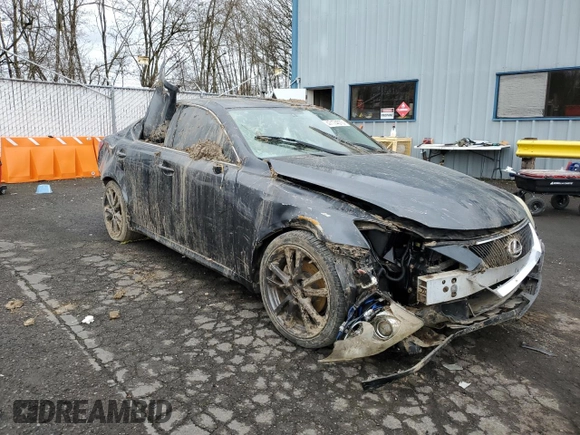 2008 Lexus IS 250 with VIN JTHBK262382074079, listed as a Copart auction lot 47174075 with Not Provided miles and Salvage Title. Bid and sale history available at DreamBid. Image 4.