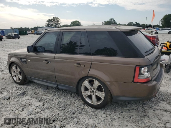 2012 Land Rover Range Rover Sport HSE Lux with VIN SALSK2D48CA737269, listed as a Copart auction lot 62660505 with 166,605 mi miles and Clean title. Bid and sale history available at DreamBid. Image 2.