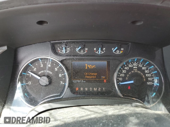 2011 Ford F-150 XL with VIN 1FTEX1CM5BFC84764, listed as a Copart auction lot 59138025 with 122,787 mi miles and Salvage title. Bid and sale history available at DreamBid. Image 9.