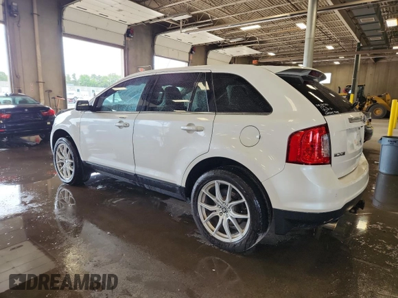 2011 Ford Edge Limited with VIN 2FMDK3KC5BBB36738, listed as a Copart auction lot 63859325 with 190,502 mi miles and Salvage title. Bid and sale history available at DreamBid. Image 2.